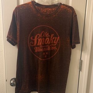 Burnout T shirt from Ole Smokey Moonshine. Super lightweight